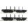 *Roco 76080 2-tlg. Set: Schwerlastwagen, DB, Ep. IV  Spur H0