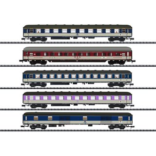 Trix T15473 Schnellzugwagen-Set D 730, DB Ep.IV Spur N