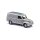 Busch 8677 Framo V901/2 Kastenwagen, grau  Maßstab 1:120