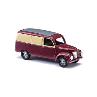 *Busch 8679 Framo V901/2 Kastenwagen, weinrot/beige  Maßstab 1:87
