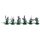 Busch 9792 8 Stauden Wildlupinen Spur H0