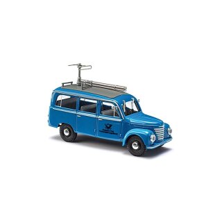 *Busch 51259 Framo V901/2 Bus, Blaue Post Funkentstörungsdienst 1954  Maßstab 1:87