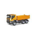 Herpa 309998 Iveco Trakker 6x6 Baukipper-LKW, orange...