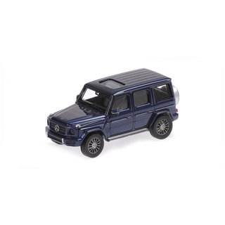 Minichamps 870037401 MERCEDES-BENZ G-KLASSE W 463, 218, BLUE  Maßstab 1:87