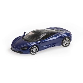 Minichamps 870178720 MCLAREN 720S - BLUE  Maßstab 1:87