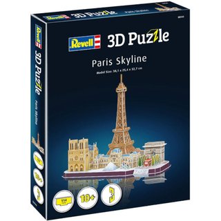 Revell 00141 Paris Skyline  3D Puzzle