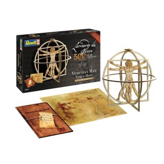 Revell 00519 Vitruv- Mann, 500 Years Leonardo da Vinci  Maßstab 1:8