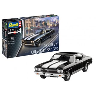 Revell 07662 1968 Chevy Chevelle SS 396  Maßstab 1:25