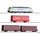Tillig 01448 Analoges Startset mit TRAXX und Güterzug, CAPTRAIN, Ep.VI Spur TT