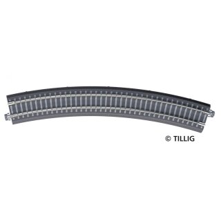 Tillig 83770 Bettungsgleis grau Gleisstück R31 geb. R396 30