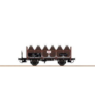 BRAWA 49314 Spur H0 Säuretopfwagen VEB Ruhland, DR , Ep.III