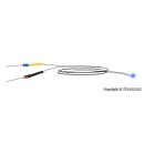 Viessmann 3564 LED blau mit angelöteten Kabeln, 5...