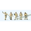 Preiser 10770 Feuerwehrmänner in moderne...