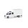 Herpa 013666 MiKi MB Sprinter`13 Doka mit Koffer, weiß  Maßstab 1:87