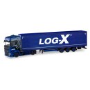 *Herpa 310413 Scania CS 20 HD Lowliner-Sattelzug, Log-X...