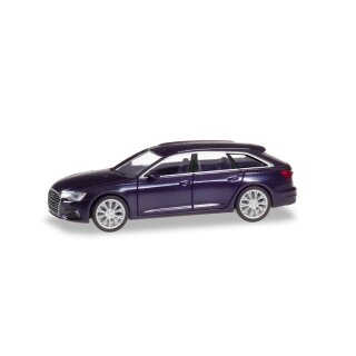 Herpa 430647-002 Audi A6 Avant, firmamentblau metallic  Maßstab 1:87