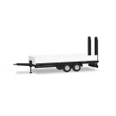 Herpa 076913 LKW Tieflade-Tandemanhänger mit...