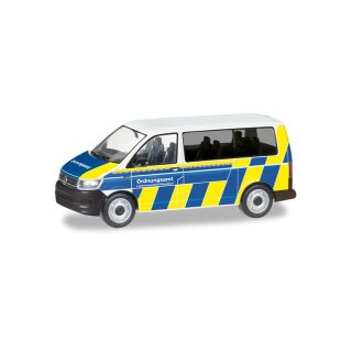 Herpa 094764 VW T6 Bus, Ordnungsamt Düsseldorf  Maßstab 1:87
