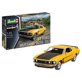 Revell 07025 1969 Boss 302 Mustang  Maßstab 1:25
