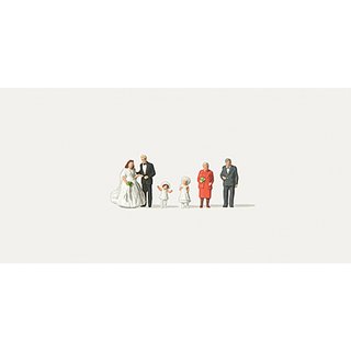 Merten 0272535 Spur N Hochzeit mit Blumenkindern und Trauzeugen