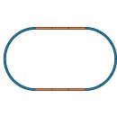 Piko 55365 Spur  H0 PIKO A-Gleis Gleis Set A + 4 Geraden...