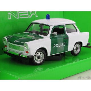 *Welly WEL24037VP Trabant 601, Polizei (DDR)  Maßstab 1:24