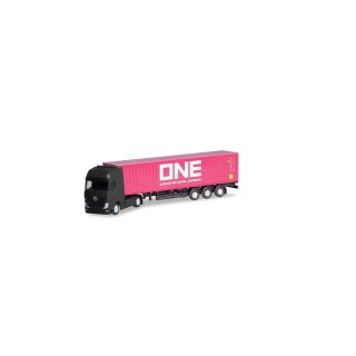 Herpa 066792 N/MB A GiSp Container-Sattelzug, ONE  Maßstab 1:160