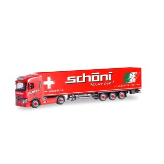 Herpa 311090 Renault T Kühlkoffer-Sattelzug, Schöni International  Maßstab 1:87