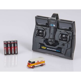 *Carson 500504133 VW T1 Kastenwagen Sinalco mit 2,4Gh RC-Funk  Maßstab 1:87