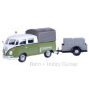 MOTORMAX MOM79676 VW T1 Doppelkabine, grün/weiss,...
