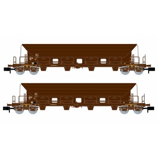 *Arnold HN6388 DR, 2-tlg. Set 4achs.Selbstentladewagen, Ep. IV  Spur N