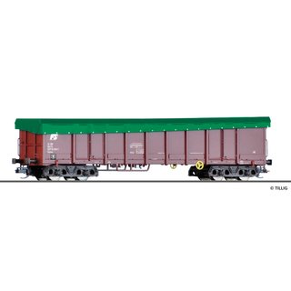 Tillig 15696 Offener Güterwagen Eanos , FS mit Plane, Ep.V  Spur TT