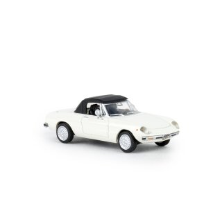 Brekina 29605 Alfa Romeo Spider, weiss, geschlossen Maßstab: 1:87