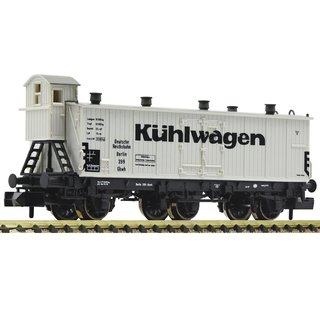 Fleischmann 838101 3-achs. Kuhlwagen, weis, Kuh