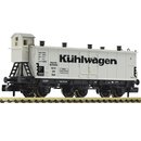Fleischmann 838101 3-achs. Kuhlwagen, weis, Kuh