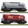 Fleischmann 848904 2-tlg.Set Silowagen Alba/R