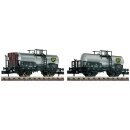 Fleischmann 881906 2er Set: Kesselwagen BP, 1x m