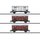 *Märklin 47870 Spitzdachwagen-Set  zur BR 92, FS, Ep. III  Spur H0