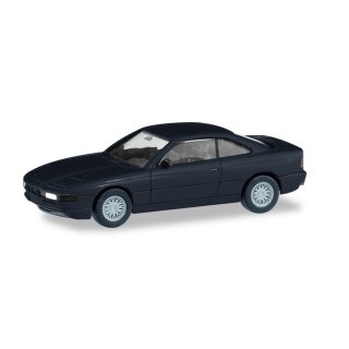 Herpa 013734 MiKi BMW 850i (E31) schwarz Maßstab: 1:87