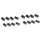 Herpa 054089 Geländereifen mit Allradfelgen, je 8x...