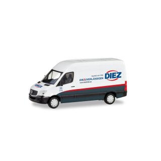 Herpa 095105 MB Sprinter`18 Kasten, Spedition Diez Maßstab: 1:87
