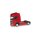 Herpa 306768-002 Scania CS 20 HD Zugmaschine mit Sonnenblende, rot Maßstab: 1:87