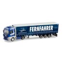 Herpa 311649 MAN TGX XXL E6c Gardinenplanen-Sattelzug,...