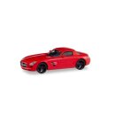 Herpa 430784 MB SLS AMG, Le Mans, rot met. Maßstab:...