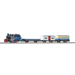 Piko 57142 Spur H0 Start-Set mit Bettung Güterzug, Roncalli  R/C