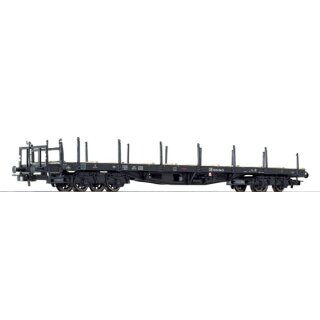 Liliput L235751 Flachwagen 4achs. mit Bremserbühne, DB, Ep.III Spur H0