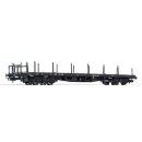 Liliput L235751 Flachwagen 4achs. mit Bremserbühne,...