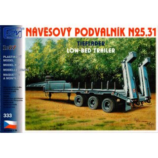 SDV 10333 Bausatz Tieflader N 25.31  Maßstab: 1:87