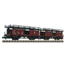Fleischmann 822401 Autotransportwagen-Einheit, u