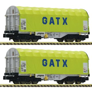 Fleischmann 837931 2-tlg.Set Schiebeplw.GATX